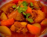 Hình bước làm 7 của món Đuôi Heo Hầm Kiểu Bò Kho
