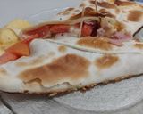 Foto del paso 3 de la receta: Wraps de jamón queso y tomate