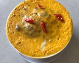 Hình bước làm 3 của món Mắm cá lóc chưng trứng