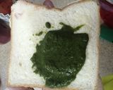A picture of step 3 of Aloo sandwich.