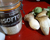 Foto del paso 1 de la receta: Risotto de bolets y alcachofas