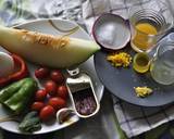 Foto del paso 1 de la receta Ensalada de melón 🍈 y anchoas