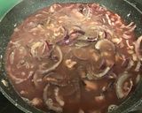 A picture of step 4 of Sausage and red wine casserole #mycookbook.