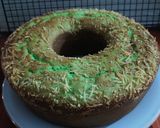 Foto langkah ke 8 dari resep 285. Bolu Tape Singkong Pandan Keju Otang.