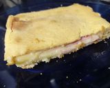 Foto del paso 5 de la receta: Torta de fiambre y queso con masa licuada y sin gluten