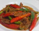 Foto langkah ke 11 dari resep Daging Sapi Lada Hitam.