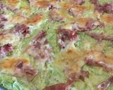 Foto del paso 9 de la receta: Pizza prosciutto de base de calabacín