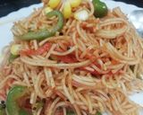 A picture of step 6 of Mix Veg Noodles.