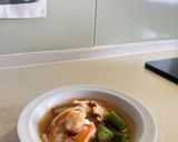 香菇秋葵蝦湯的食譜步驟3照片