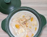 Hình bước làm 3 của món Chè chuối chưng