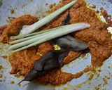 Foto langkah ke 4 dari resep Gulai Udang Jantung Pisang.