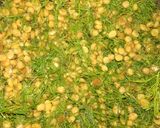 A picture of step 4 of Soya Chana dal.