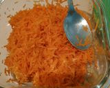 A picture of step 1 of Gajar halwa in microwave.