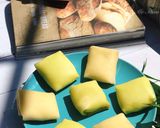 Hình bước làm 2 của món Crepe sầu riêng
