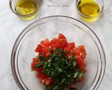 صورة لخطوة 3 من وصفة بروسكيتا بومودورو (طبق مقبلات إيطالي)Bruschetta al Pomodoro
