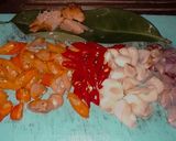 Foto langkah ke 3 dari resep Tumis Kulit Melinjo & Tempe Pedas.