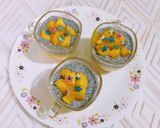 A picture of step 3 of Crunchy Mango Pudding.