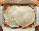 Foto del paso 5 de la receta: Quesadilla rellena de pollo
