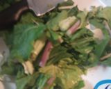 A picture of step 3 of Turnip and Greens.