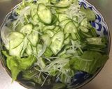 A picture of step 4 of Korean Salad.