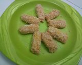 Foto langkah ke 7 dari resep Chicken nugget mozzarella.