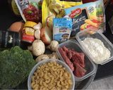 Foto langkah ke 1 dari resep Makaroni panggang versi bechamel saus.