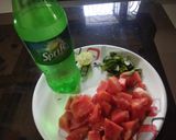 A picture of step 1 of Watermelon punch.