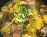 Hình bước làm 4 của món Cá ngừ kho thơm (mùa dịch Covid)
