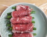 Foto langkah ke 3 dari resep Veggies rolled beef.