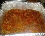 A picture of step 6 of Baked Spaghetti with Pepperoni.