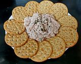 A picture of step 5 of My Tuna Mix Dip with Wholemeal Crackers.