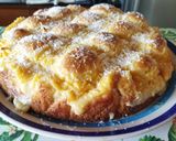 Foto del paso 4 de la receta: Torta con crema pastelera y coco (muy fácil y rica)