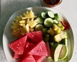 Foto langkah ke 3 dari resep Rujak Buah.