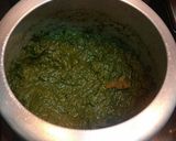 A picture of step 7 of Makhana Corn Hariyali Saag.