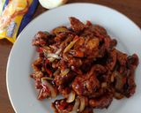 Foto langkah ke 6 dari resep Ayam Goreng Saus Mentega.