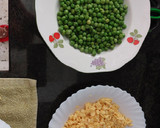 Foto del paso 5 de la receta: Arroz integral con 5 delicias sin gluten🍲🫛🥚🥓🥕🍤😋👌🏼👏🏼