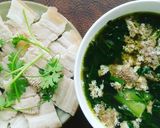 Hình bước làm 4 của món Canh cua rau đay