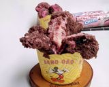 Foto langkah ke 5 dari resep Bolkus mekar Oreo blackpink.