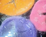 Foto del paso 5 de la receta: Tortas fritas coloridas