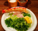 A picture of step 12 of Mike's Poseidon Platter With Dungeness Crab Side Salad.