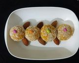 A picture of step 12 of Mango Coconut Ladoo.