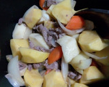Foto del paso 5 de la receta: Nikujyaga (Patatas guisada con ternera)