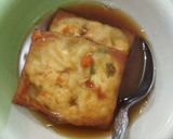 Foto langkah ke 7 dari resep Martabak Tahu Kuah Asam.