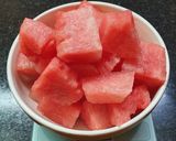 Foto del paso 1 de la receta: Mermelada de sandía 🍉