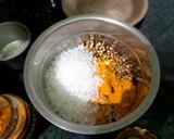 धनिया पंजिरी (Dhaniya Panjiri recipe in Hindi) रेसिपी चरण 3 फोटो