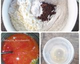 Foto langkah ke 1 dari resep Eggless Red Velvet Cake Ala Kheyla Super Easy.