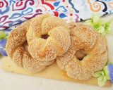 Foto langkah ke 5 dari resep Turkish Bagel Simit.