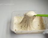 Foto langkah ke 8 dari resep Sponge and dough method cara membuat sponge/biang.