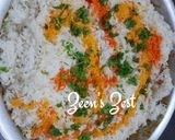 A picture of step 5 of Horse Gram and Green Moong Vegetable Pulao.