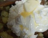 A picture of step 3 of Mashed Potato Salad with Hamburgers.